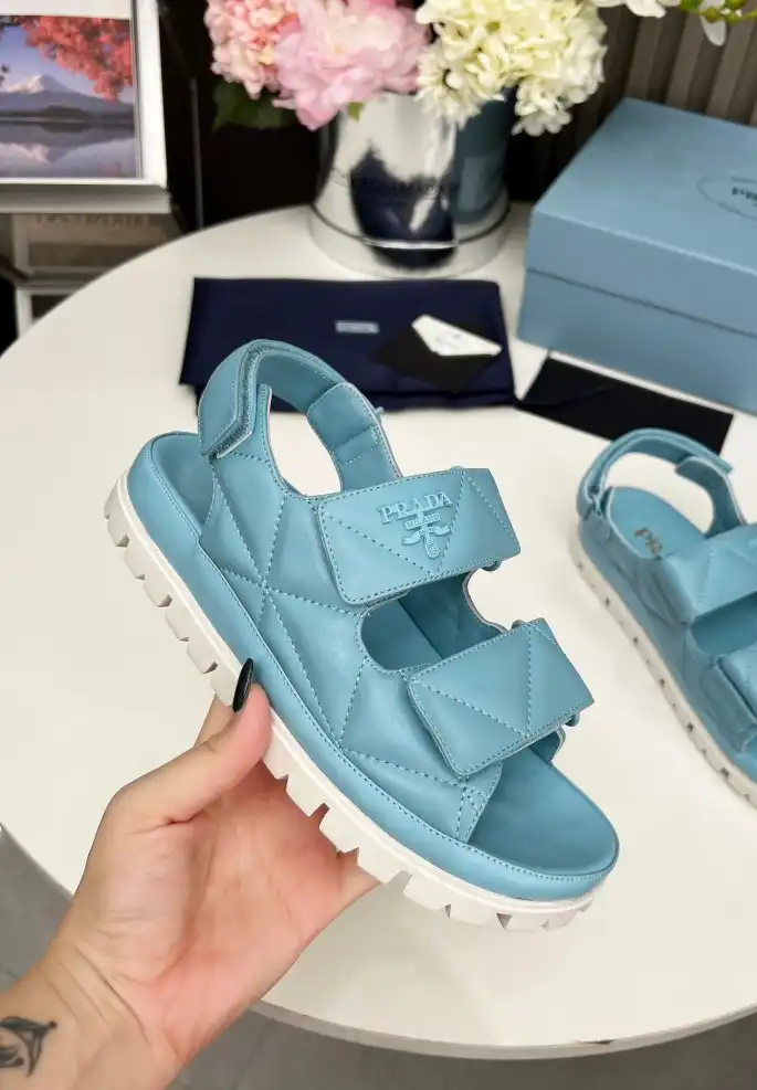 hype Prada Sandals