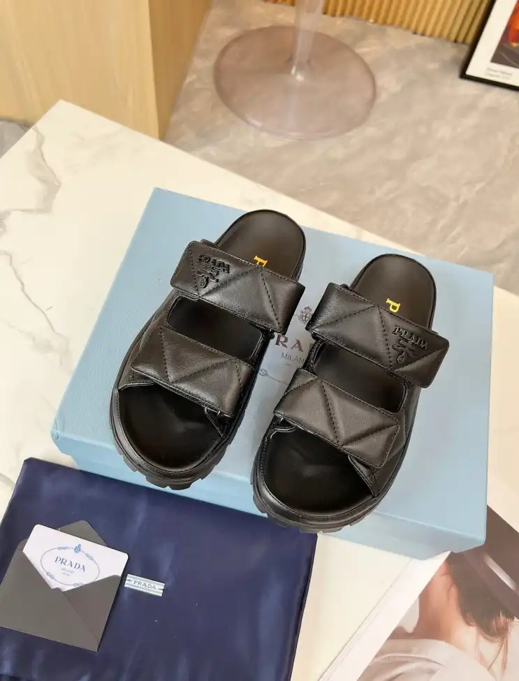 hype Prada Sandals