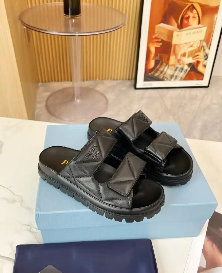 hype Prada Sandals