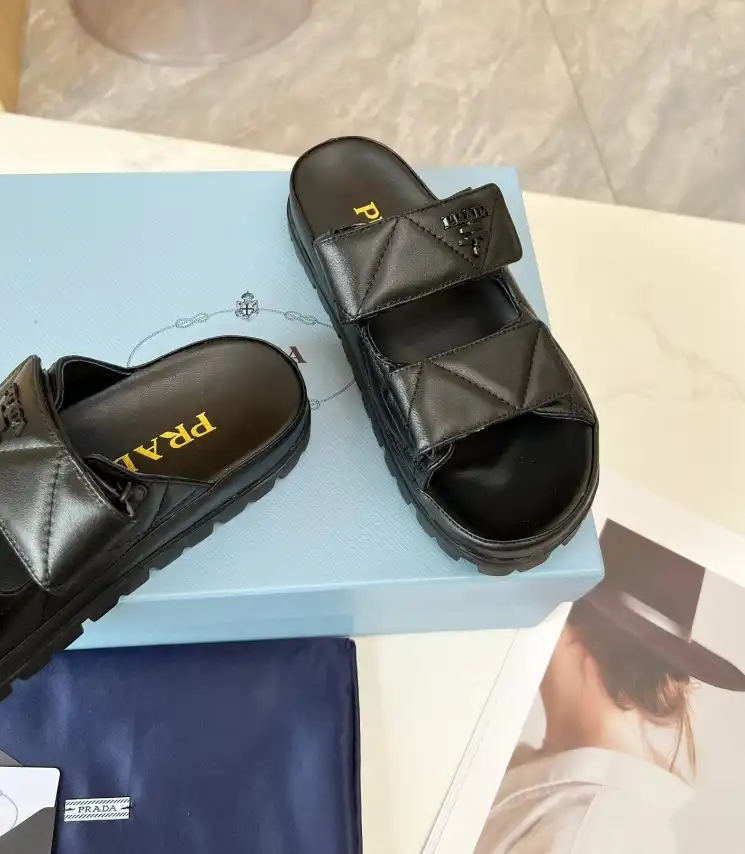 hype Prada Sandals