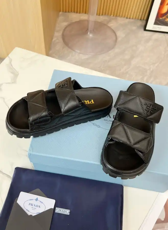 hype Prada Sandals