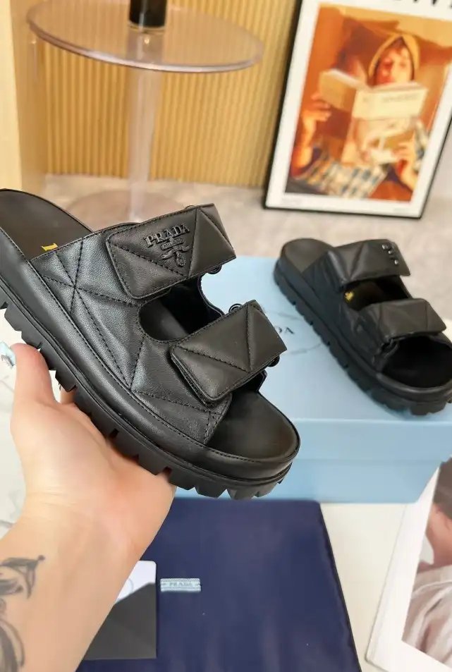 hype Prada Sandals