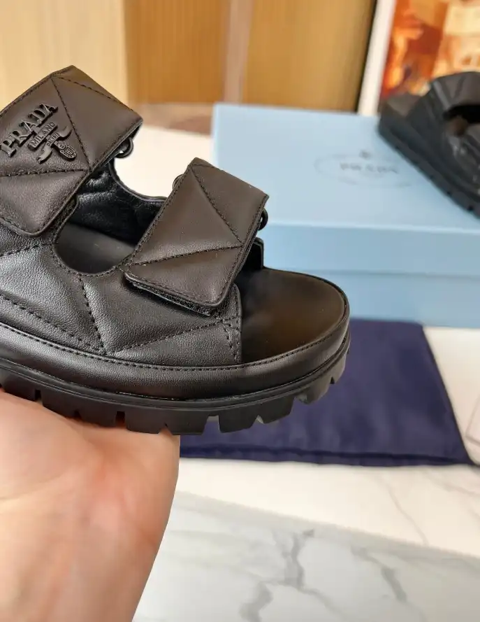 hype Prada Sandals