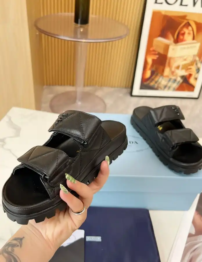 hype Prada Sandals