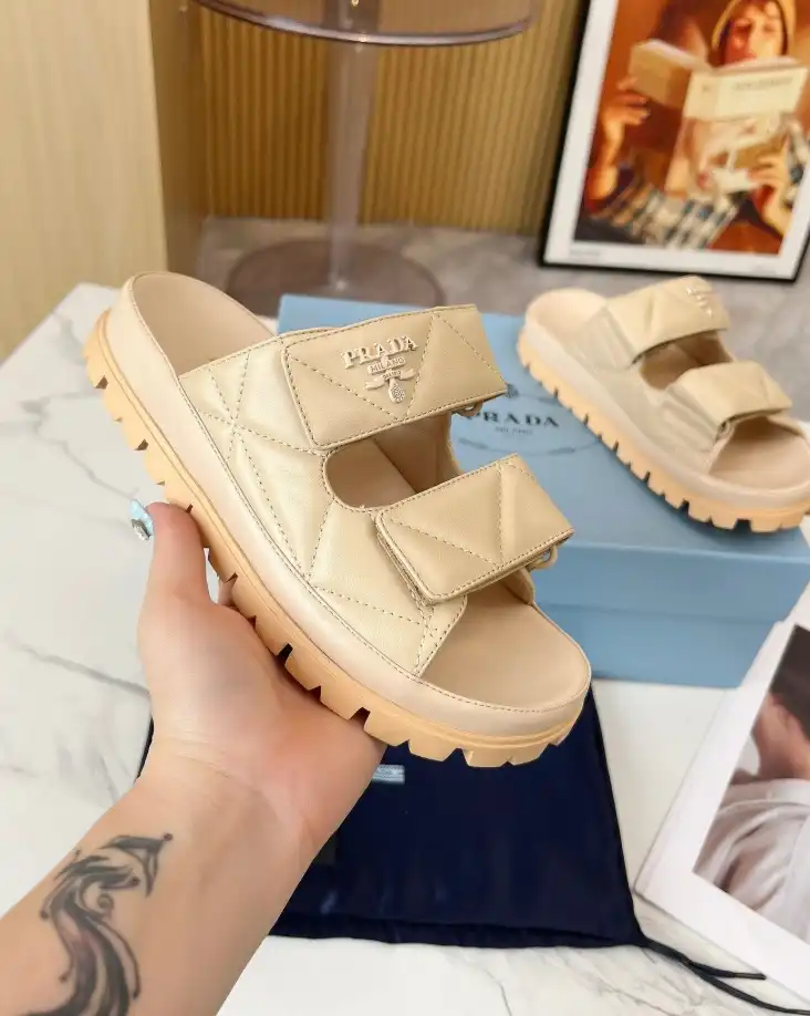 hype Prada Sandals