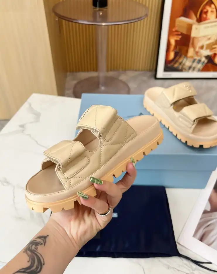 hype Prada Sandals