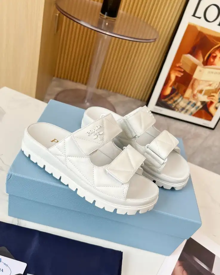 hype Prada Sandals