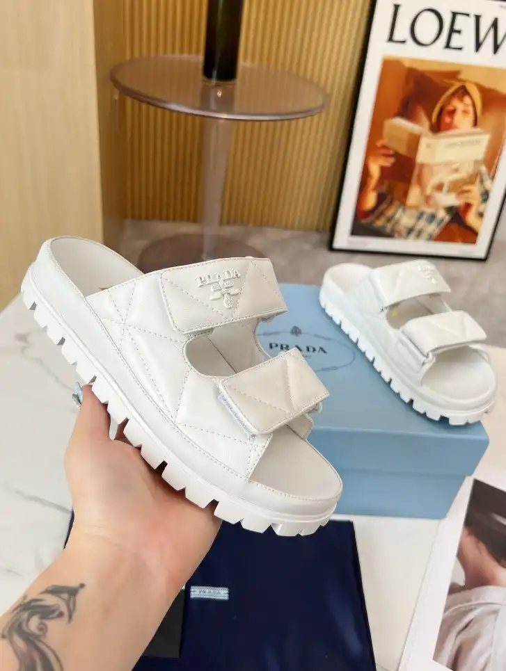 hype Prada Sandals