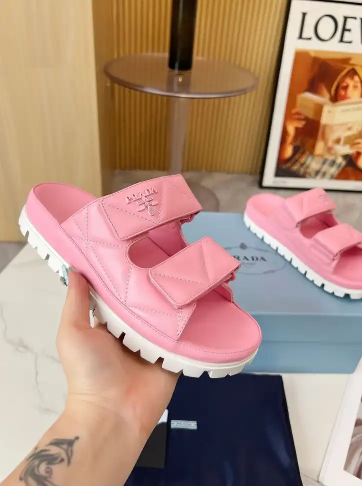 hype Prada Sandals