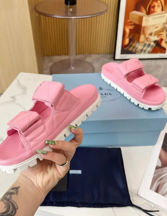 hype Prada Sandals