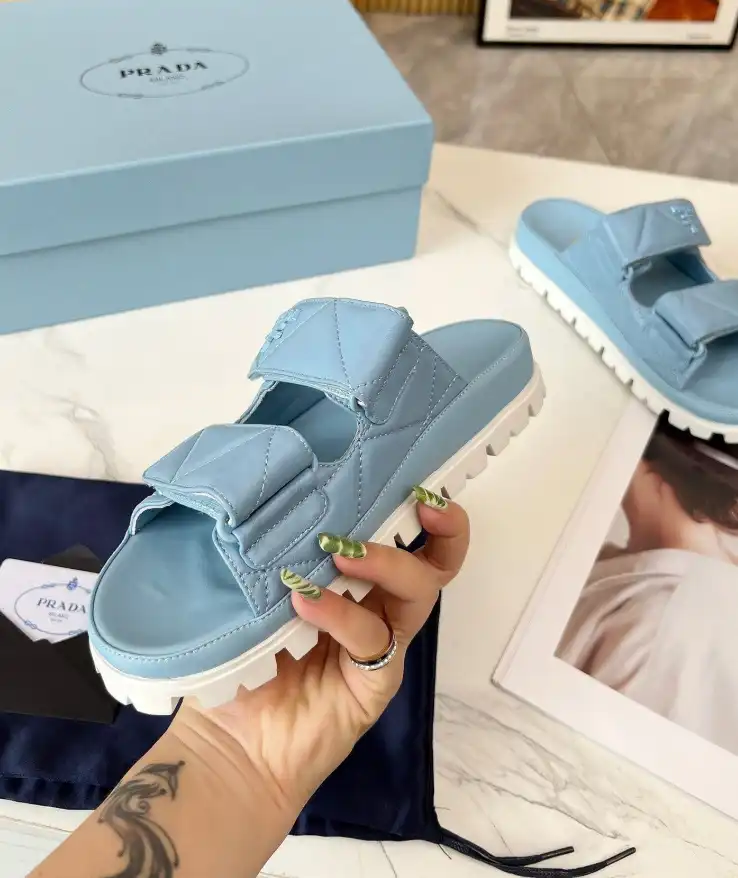 hype Prada Sandals