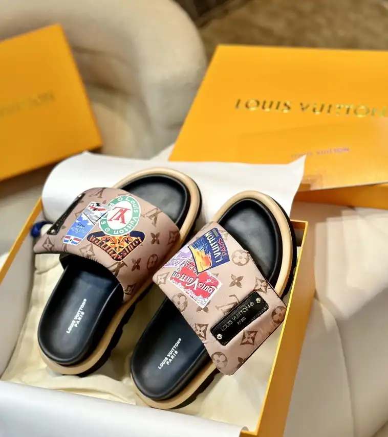 hype LV Slippers