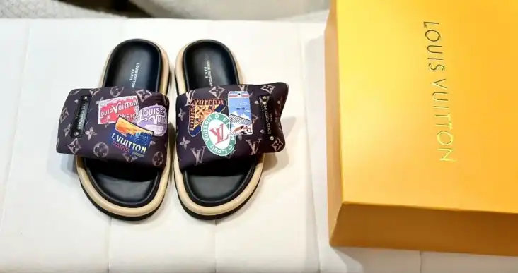 hype LV Slippers