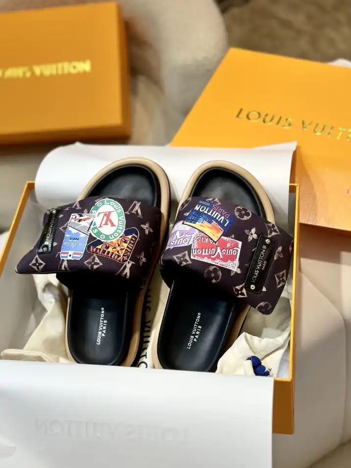 hype LV Slippers