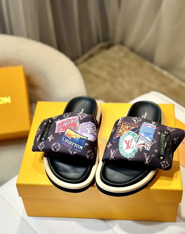 hype LV Slippers