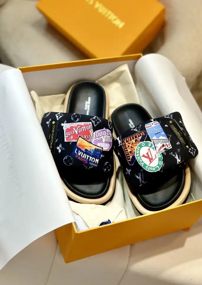 hype LV Slippers