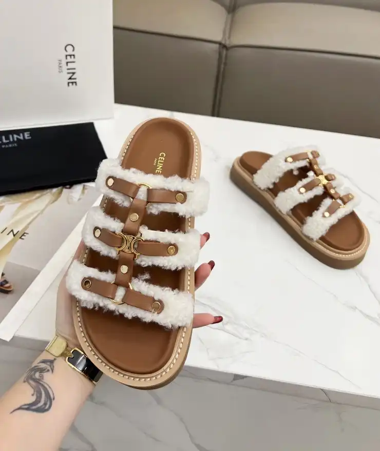 hype Celine Slippers