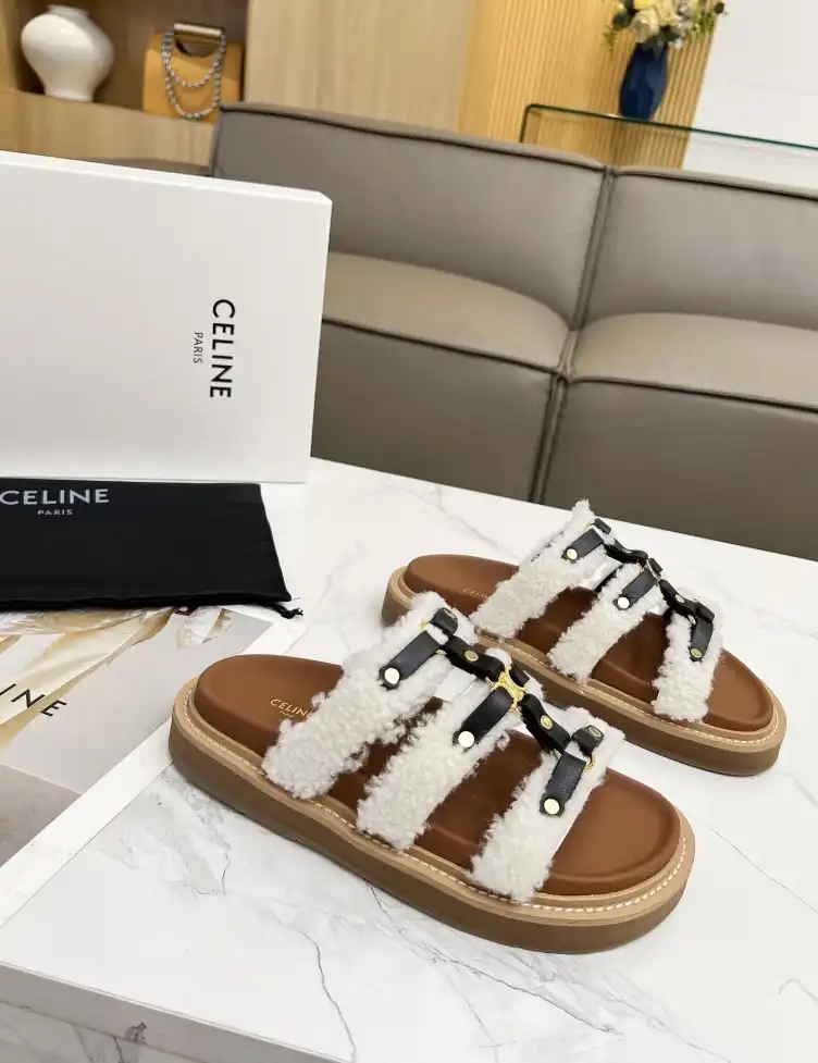 hype Celine Slippers