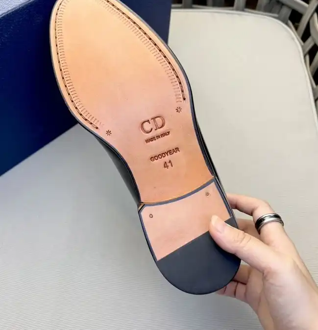 hype Christian Dior Leather Shoes