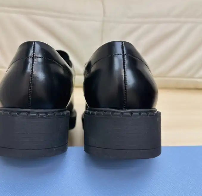 hype Prada Leather Shoes