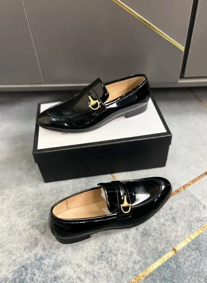 hype Gucci Leather Shoes