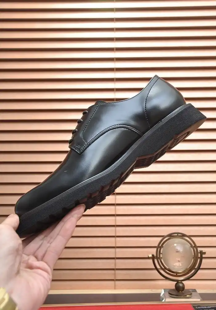 hype Prada Leather Shoes