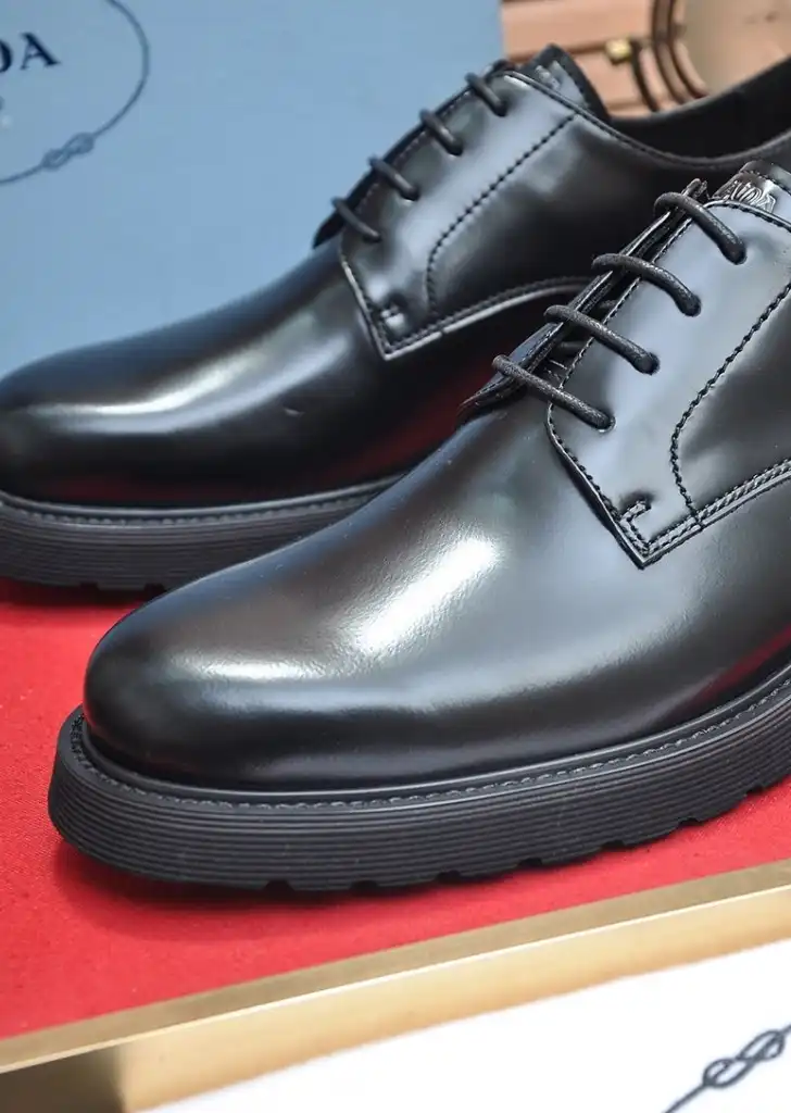 hype Prada Leather Shoes