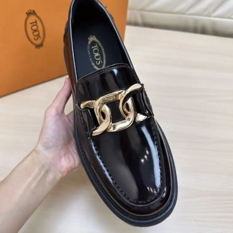 hype Tods Leather Shoes