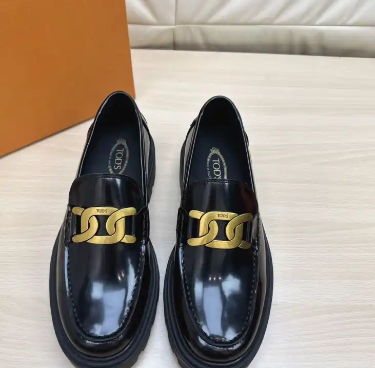 hype Tods Leather Shoes