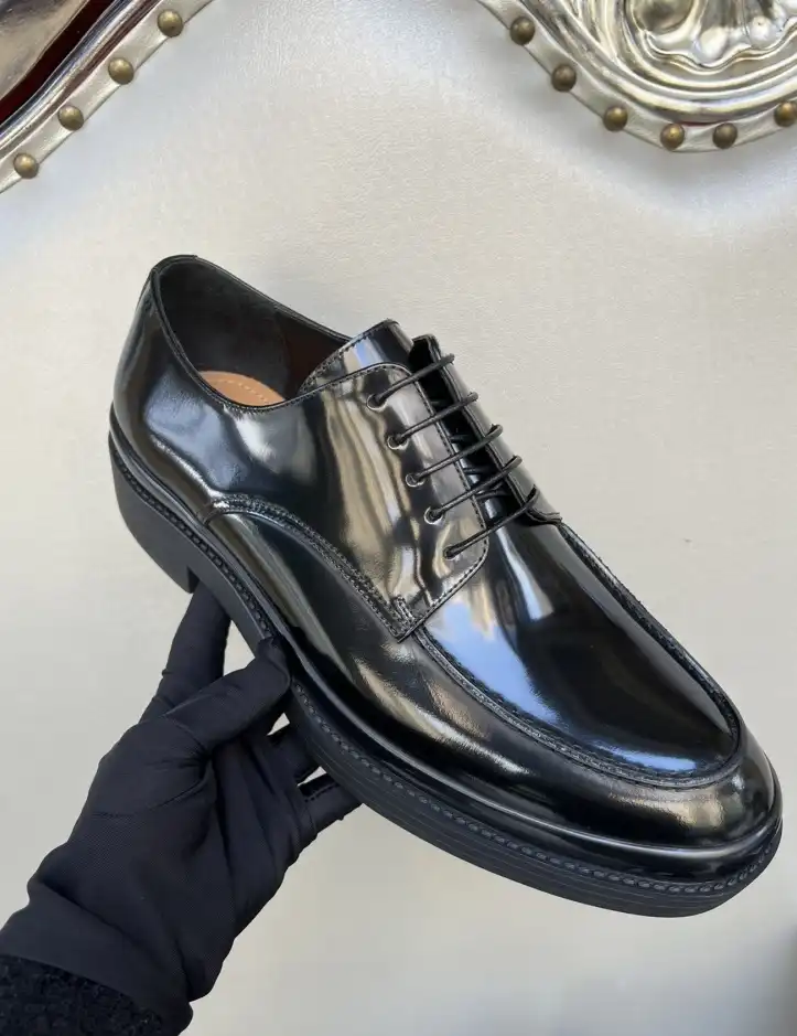 hype Prada Leather Shoes