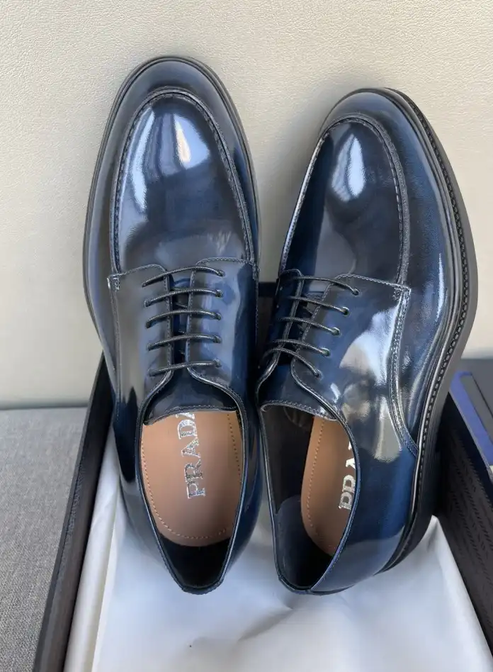 hype Prada Leather Shoes