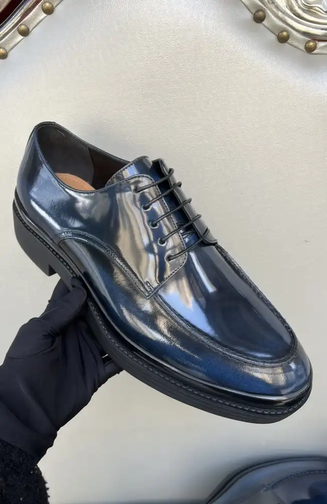 hype Prada Leather Shoes