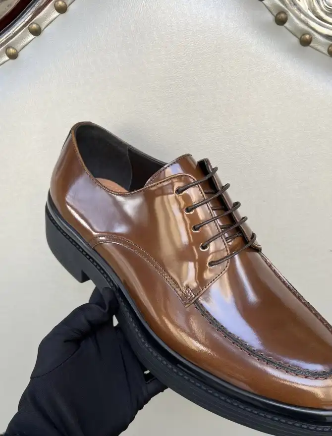 hype Prada Leather Shoes