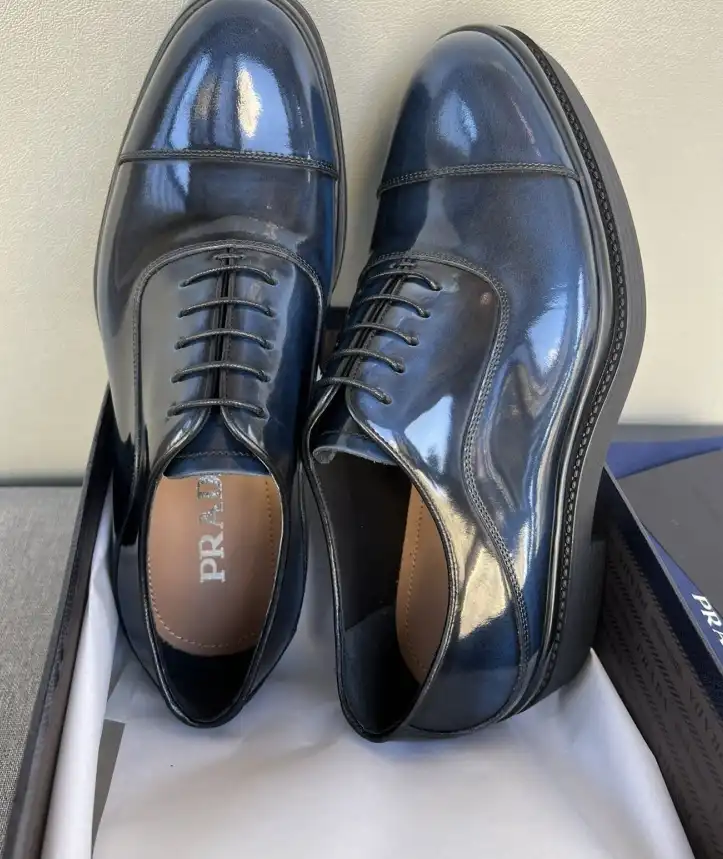 hype Prada Leather Shoes