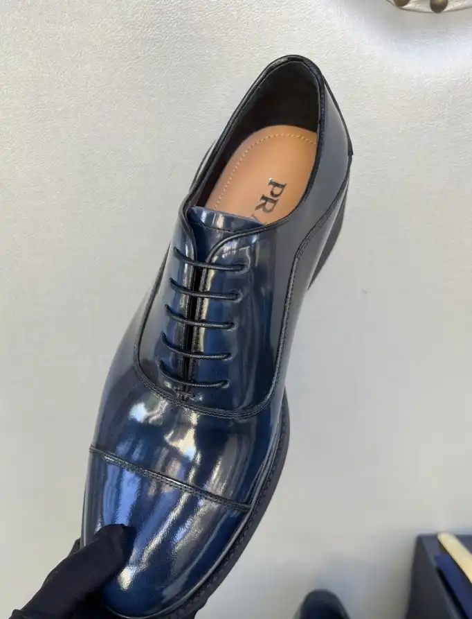 hype Prada Leather Shoes