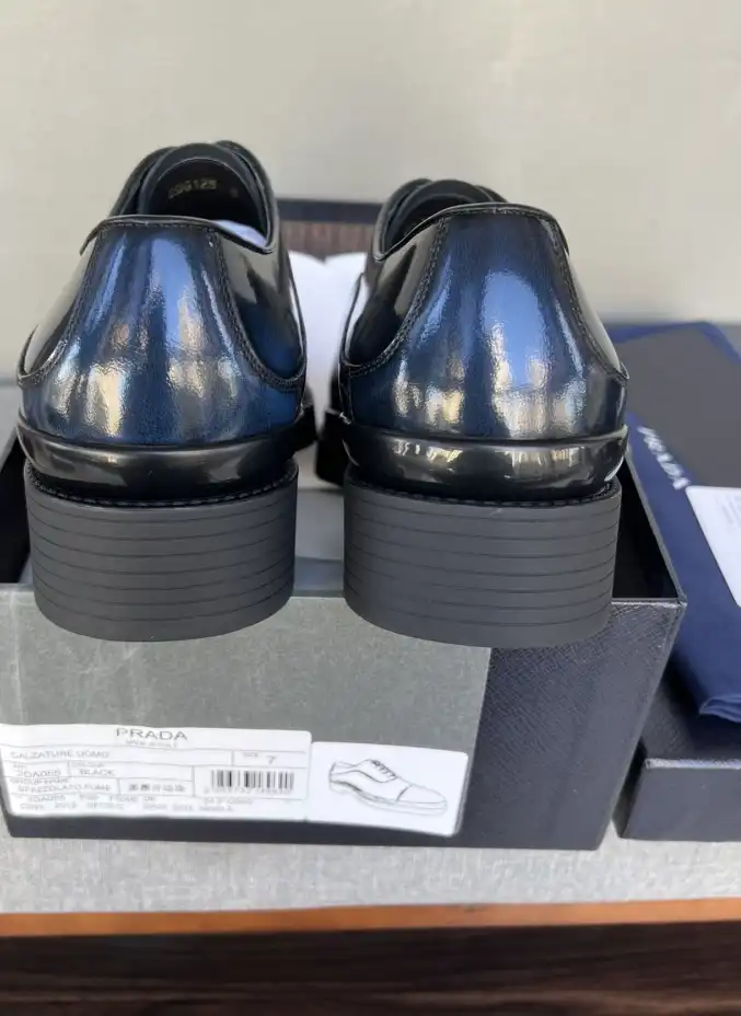 hype Prada Leather Shoes