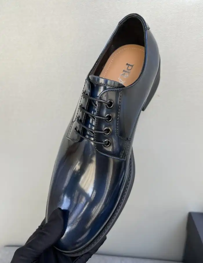 hype Prada Leather Shoes