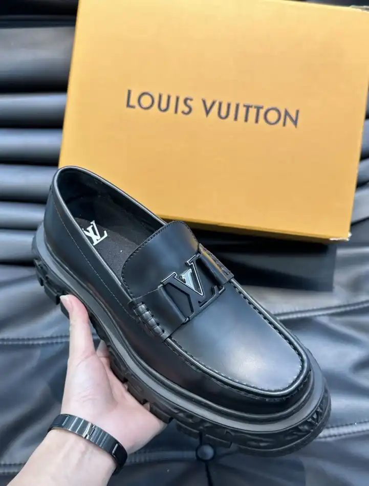 hype LV Leather Shoes