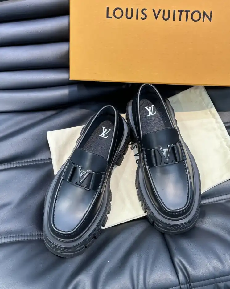 hype LV Leather Shoes