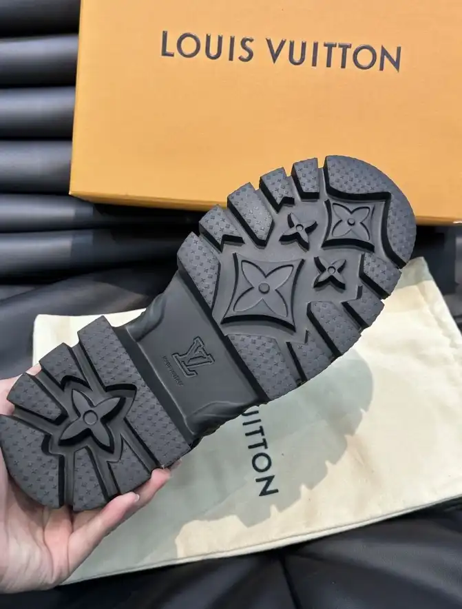 hype LV Leather Shoes