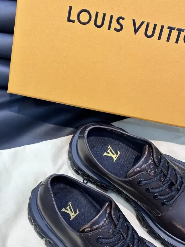 hype LV Leather Shoes