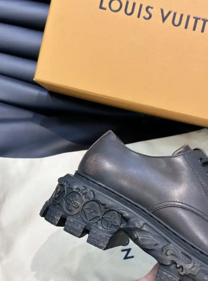 hype LV Leather Shoes