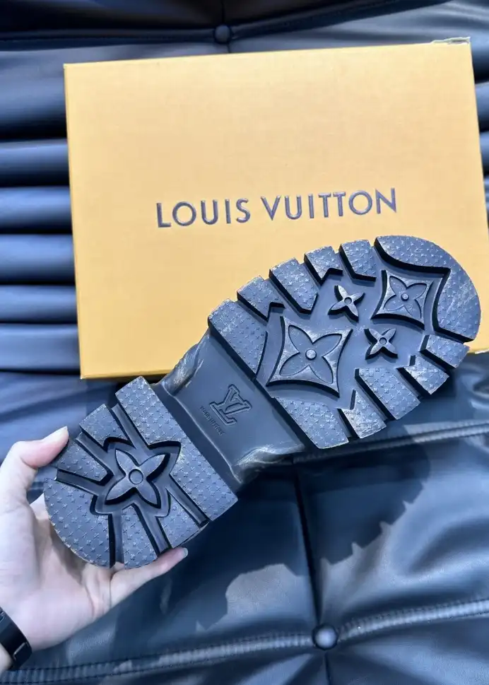 hype LV Leather Shoes