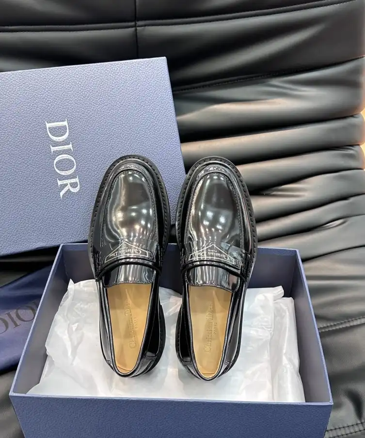 hype Christian Dior Leather Shoes