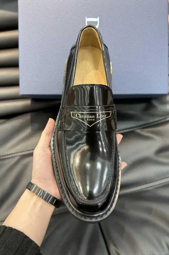 hype Christian Dior Leather Shoes