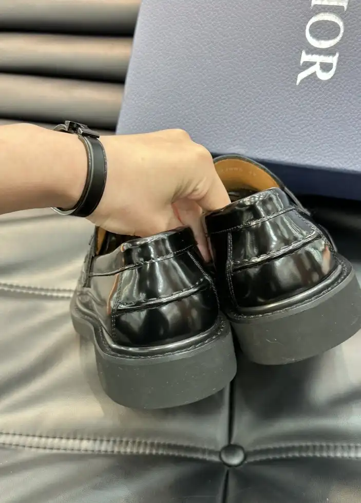 hype Christian Dior Leather Shoes