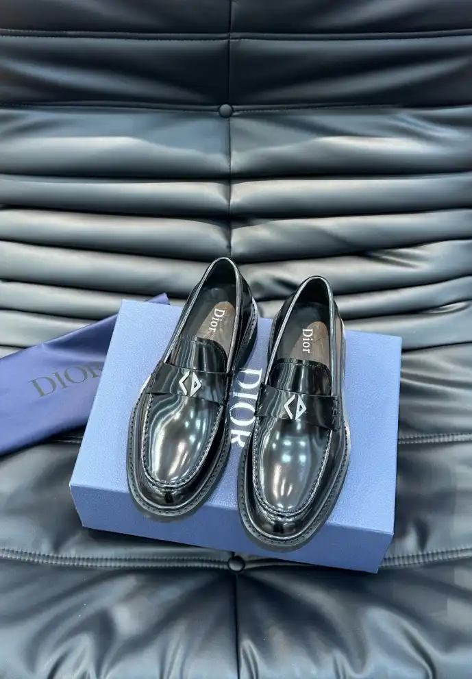 hype Christian Dior Leather Shoes