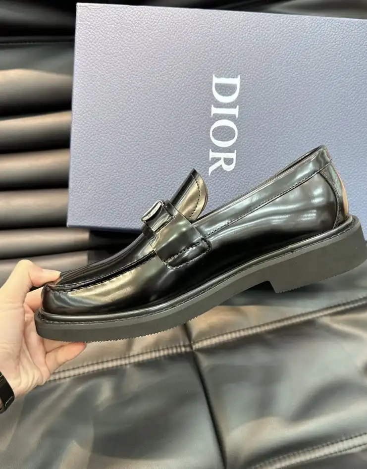 hype Christian Dior Leather Shoes