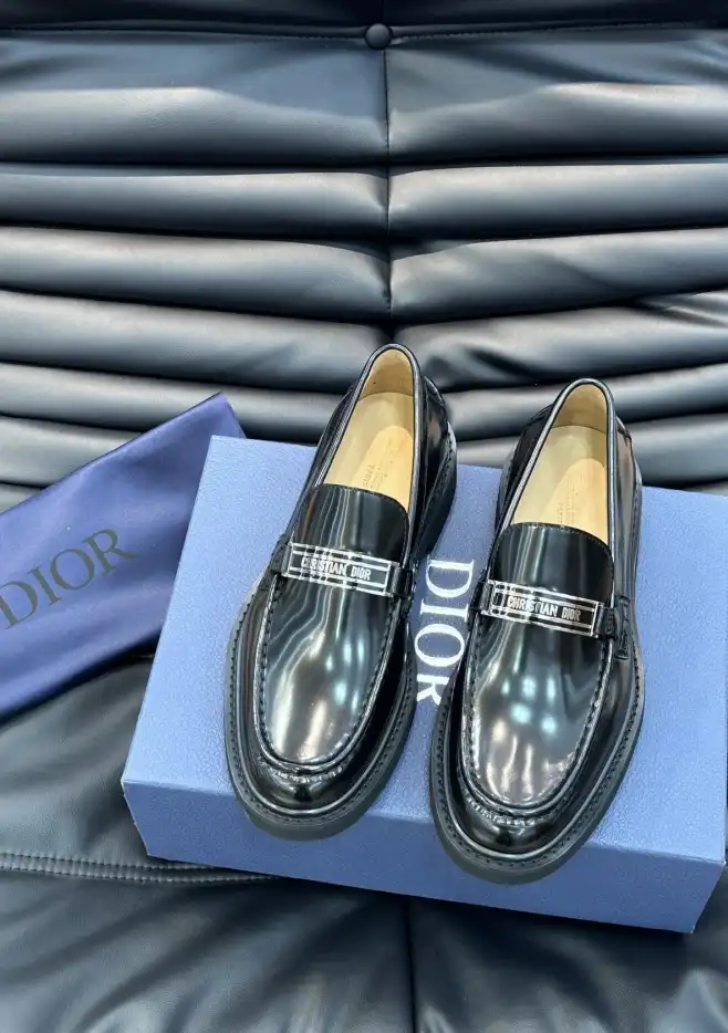 hype Christian Dior Leather Shoes