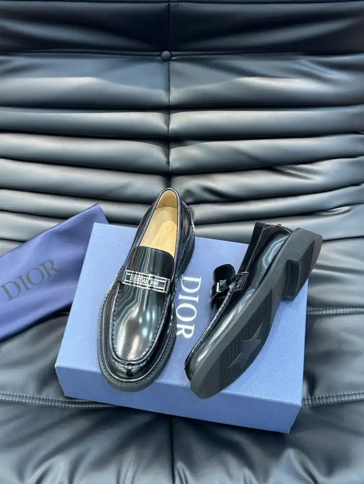 hype Christian Dior Leather Shoes